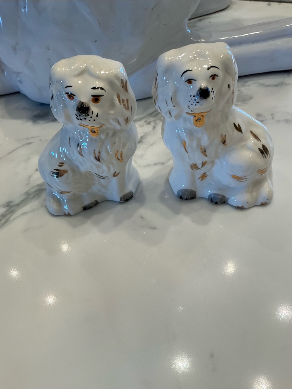 Vintage Beswick England 1378-7 Staffordshire Dogs